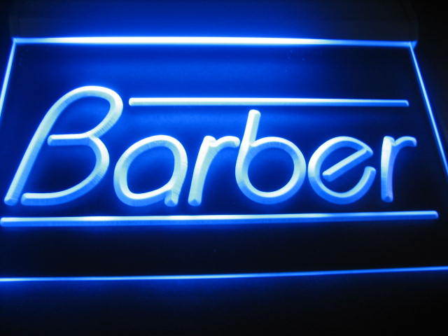 Barber LED Light Sign